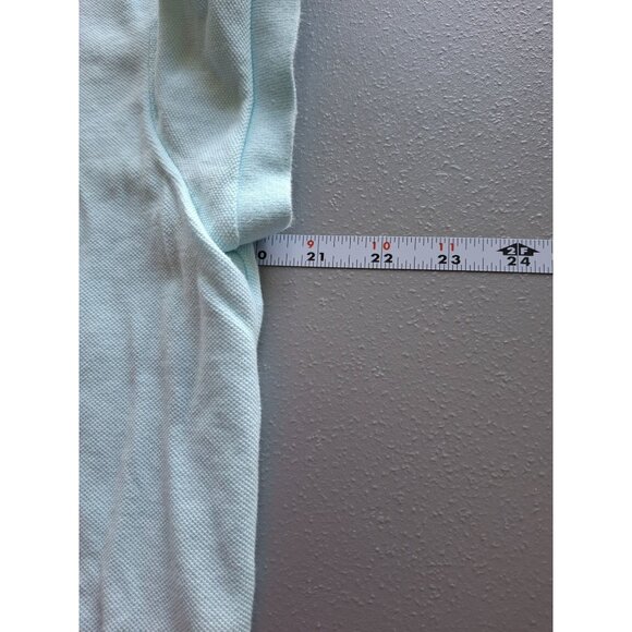 Lacoste Mens Polo Shirt Light Blue Size 46  Regular Fit Cotton Preppy Golf - Picture 6 of 7